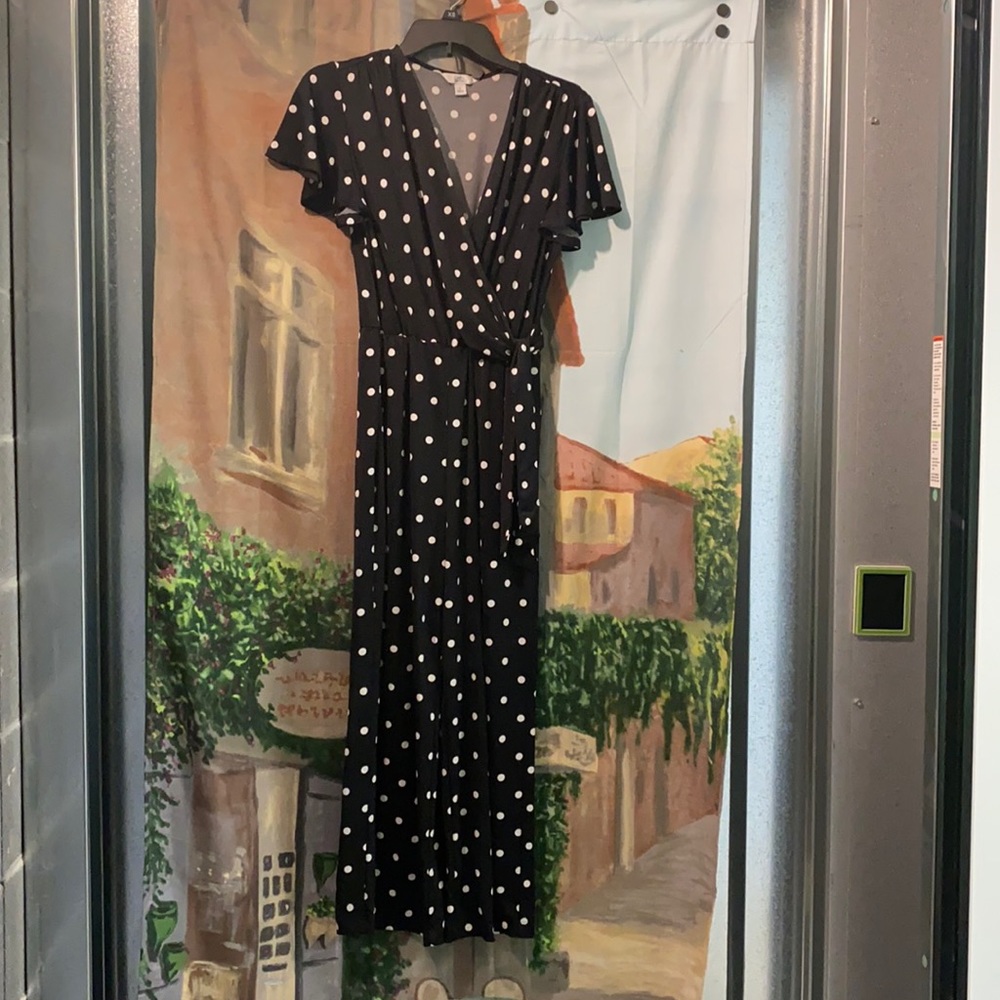 Polka dot jumpsuit